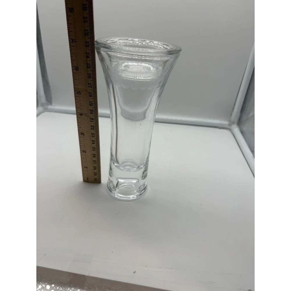 PartyLite Clarity 5" Taper Tealight Holder Retired New open Box - Picture 4 of 6